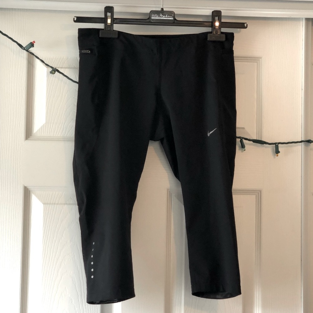 Nike Dri-Fit Capris with Pockets, One zip Pocket